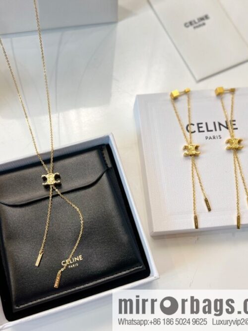 i1656932777_6126_1-800x8001tugtneeo0315973_20250716011849.jpg Celine Arc de Triomphe fringed necklace earrings
