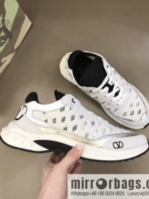 i1657869316_2003_3-800x80051rvwcz2ag183178_20250719082208.jpg Valentino His & Hers Lycra fabric, suede and metallic calfskin sneakers