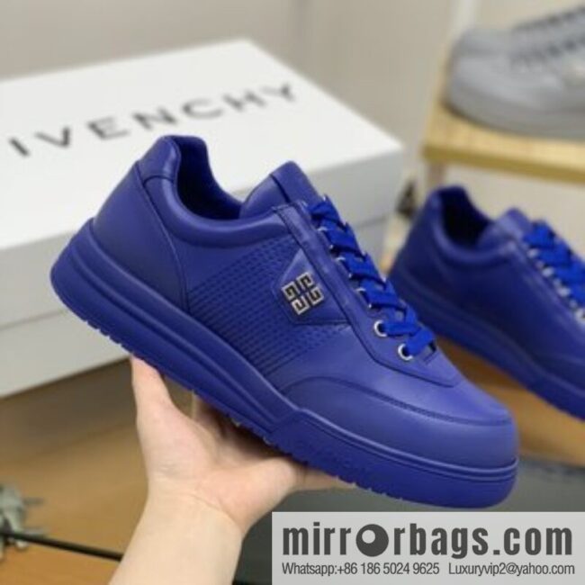 GIVENCHY, using leather material signature metal buckle 4 G pattern new men\'s sports Casual Shoes