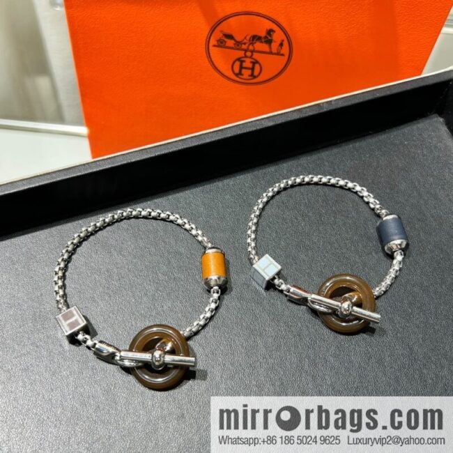 HERMES Hermès meli-melo horn ring bracelet