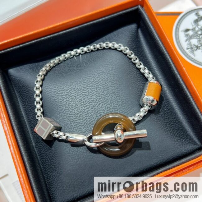 HERMES Hermès meli-melo horn ring bracelet