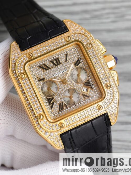 i1662999033_69_0-800x800jyfc2qe1ftx96940_20250702025406.jpg Classic new model launched, Cartier CARTIER 🎮 AF1 Santos watch WM509018