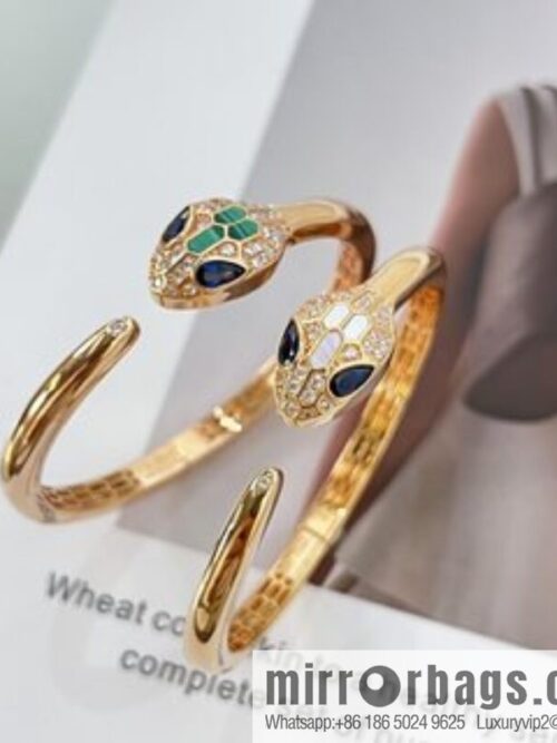 i1665399577_1738_2-800x800sdceokgebz4771_20250715225954.jpg Bulgari BVLGARI Latest Collection Serpenti Malachite, White Fritillary, Snake, Snake Bracelet