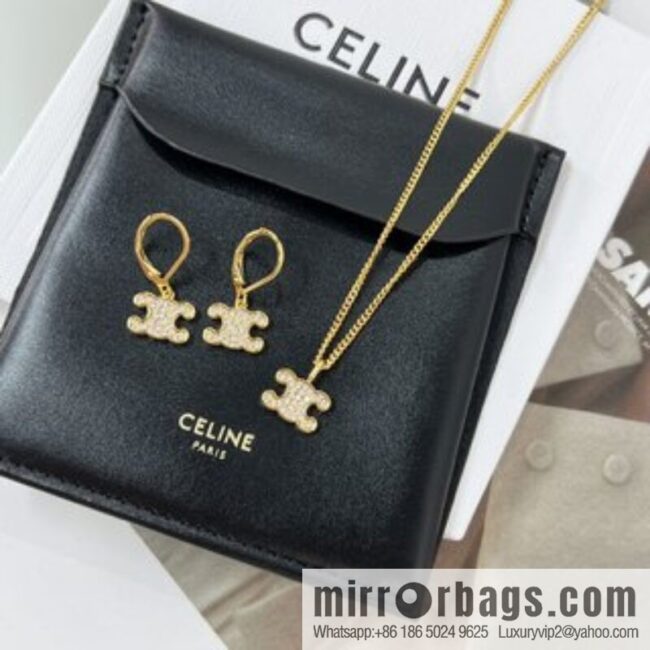 i1666186984_717_3-800x800gq0dl4bhjyn133_20250715222540.jpg New Celine full diamond Arc de Triomphe earrings necklace