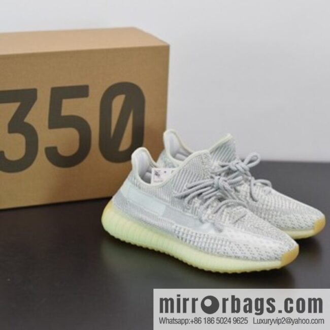 Adidas Yeezy Boost 350V2 Gray Angel Coconut Sports Shoe, item number FX4348