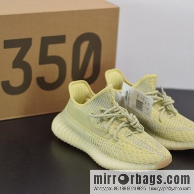 Yeezy Boost 350V2 dirty yellow angel coconut sports shoes, item number FV3250
