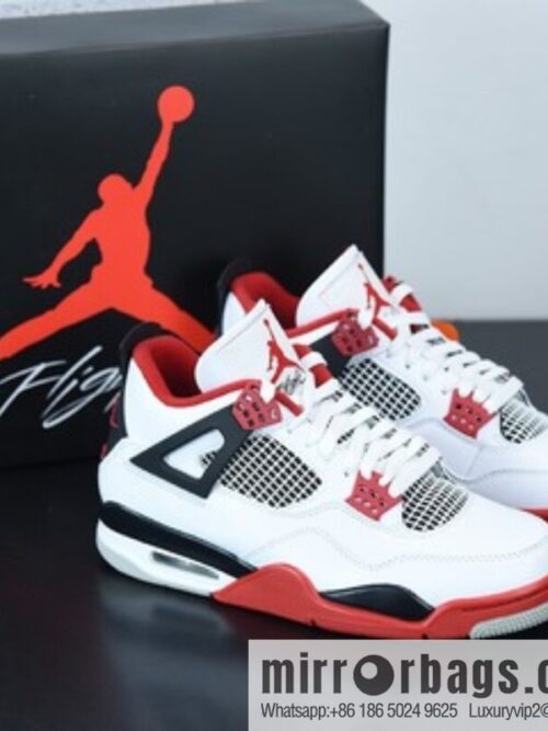o_1f3muv876tg9e2e1bdtha51rovt-800x800003lj4nvpyl77495_20250719072537.jpg Air Jordan 4 Fire Red AJ4 Joe 4 White Red Flame Red Basketball Shoes, item number: DC7770-160