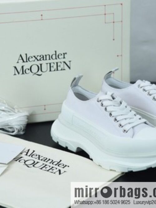 o_1f8ud0s7s1jn31if7jcn11771fm4m5-800x800fbyphjan2w082497_20250719081540.jpg Alexander McQueen/Alexander McQueen muffin shoes platform heightening canvas shoes Y07H5