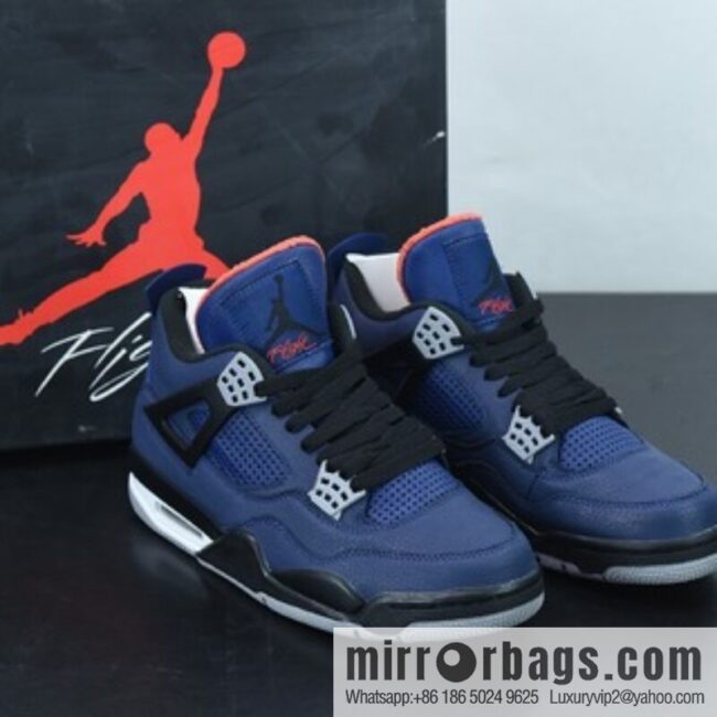 Air Jordan 4 WNTR \"Loyal Blue\" AJ4 Joe 4 Little Eminem CQ9597-401 Men\'s Culture Basketball Shoes