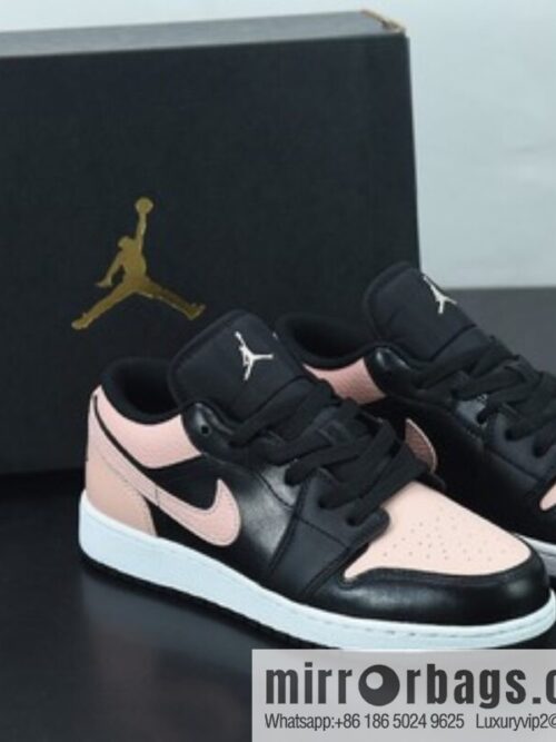 o_1fjpuihhp5651it08fa1io1c8i8g-800x8004cpesk51kfr74854_20250719065648.jpg Air Jordan 1 Low AJ1 Joe 1 black powder, low-top cultural leisure sports shoes, item number: 553560-034