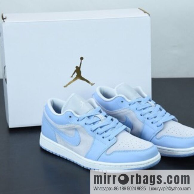 o_1fouo1ajq4t81b77unlvb41dbg3k-800x800artwsugich377088_20250719072153.jpg Air Jordan 1 Low AJ1 Joe 1 University blue ice blue gray, low-top casual board shoes, item number: DC0774-050