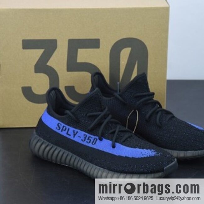 Yeezy Boost 350 V2 🥰 Dazzling Blue \"Black and blue, coconut sports running shoes, official item number: GY7164