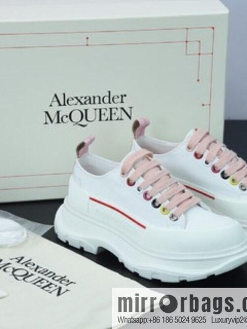 o_1fugf2jgd11fajii1svf13i51sas183-800x800iwgkzhs5uzl82486_20250719081534.jpg Alexander McQueen/Alexander McQueen muffin shoes platform heightening canvas shoes Y07H5