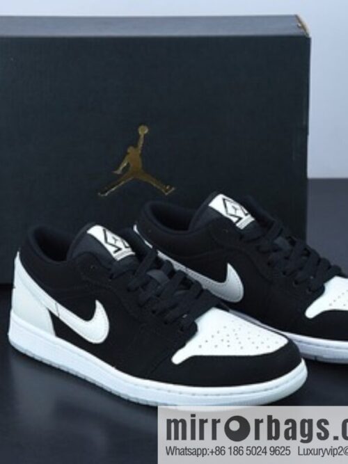 o_1fvn3he4coln4csr6c1o0nlf0t-800x800tsau01gfgot77154_20250719072228.jpg Air Jordan 1 AJ1 Low-top, pearlescent white and black panda, men\'s shoes, item number: DH6931-001