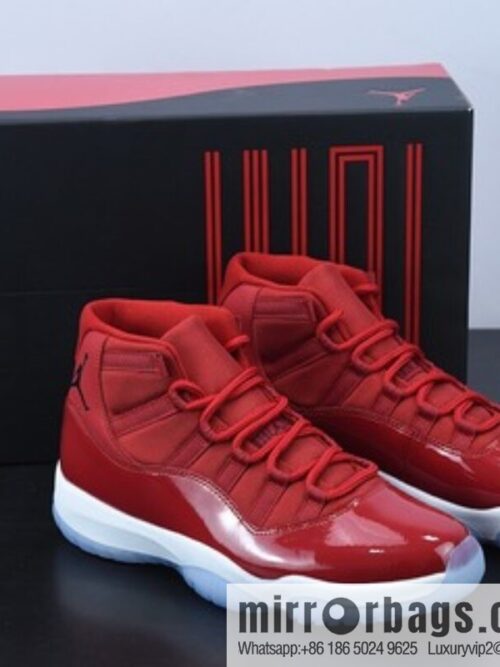 o_1g093af8k5ke1p8v1k7v1l9von08p-800x800jzbtcoski4e80559_20250719075525.jpg X03L6 pure original version Air Jordan 11 Retro \"Gym Red\" AJ11 high top, university red item number: 378037-623GJ