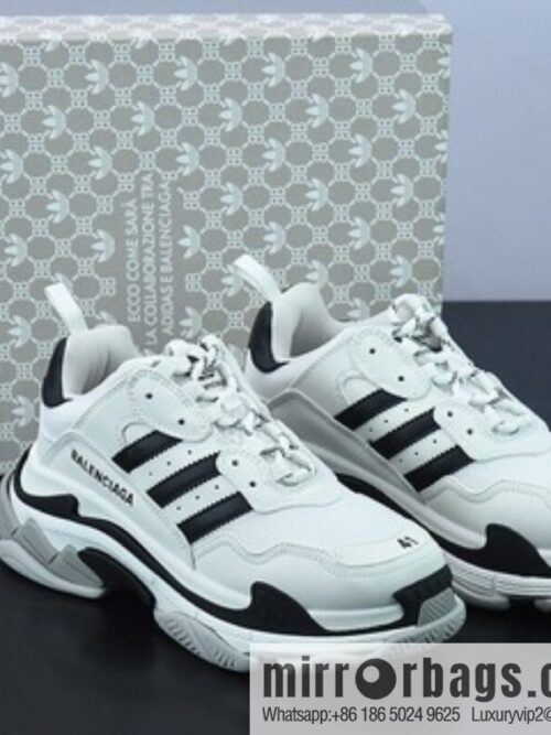 o_1g0e982cf16n4i9j1nh21iuv1qvb53-800x800ipydzc0zxoc77825_20250719072844.jpg Adidas x Balenciaga Triple S Clear SoleSneaker \"White/Black\" Fashion Vintage Thickened Versatile Casual Sports Grandpa Sneakers 5504328000