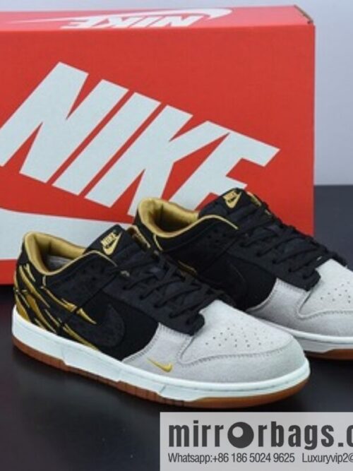 o_1g0gru1hh103a1hq110ms1iic3v7c4-800x8000n5qknyekpt80713_20250719075651.jpg H03G5 pure original version Nk SB Dunk Low CNY Year of the Tiger black yellow tiger pattern SB dunk series Vintage low-top board shoes, item number: DQ5351-001