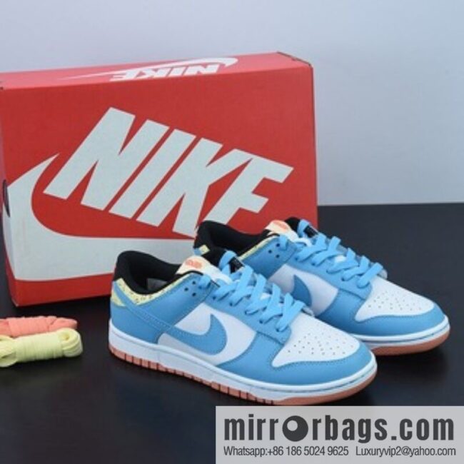 H03K5 pure original Kyrie Irving x NK Dunk Low Kyrie Irving white and blue low-top casual sports skateboard shoes, item number: DN4179-400