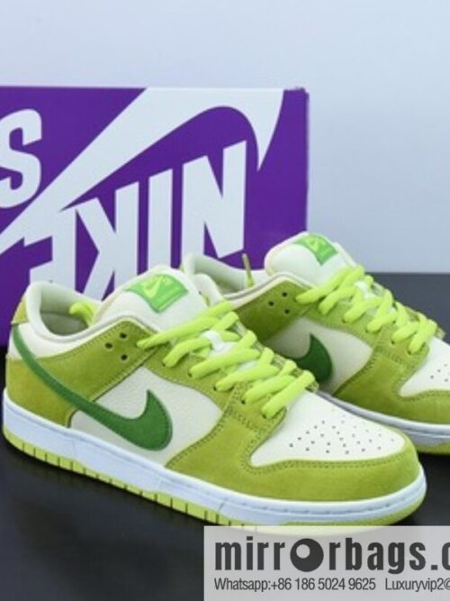 o_1g6ctpefjv9c1vadug4bteil3b-800x800ck5er3scyg180898_20250719075841.jpg M00M5 pure original version Nk SB Dunk Low apple green Vintage low-top leisure sports skateboard shoes, item number: DM0807-300
