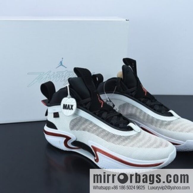 F07X4 pure original version Air Jordan XXXVI SE \"Psychic Energy\" white, black and red AJ36 Joe 36 men\'s actual basketball shoes, item number: DA9053-100