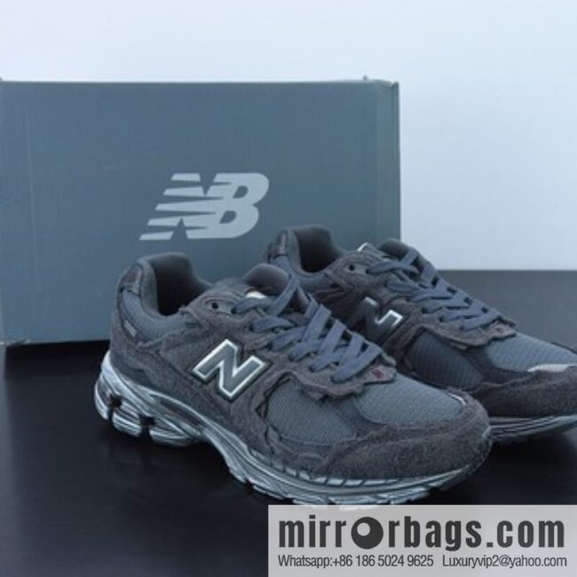 M03M5 NB New Balance 2002R \"Protection Pack\" Series Vintage Daddy Style Leisure Sports Jogging Shoes Item Number: M2002RDB