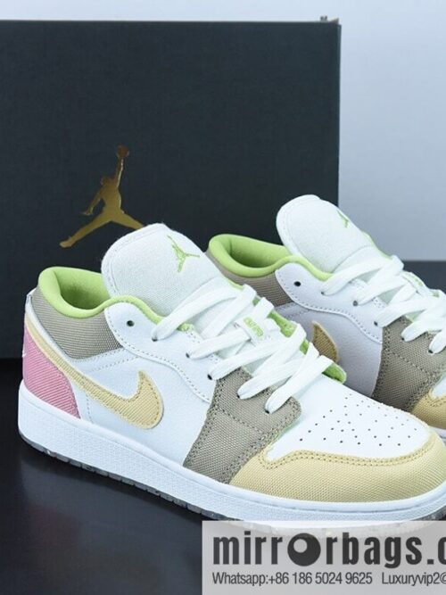 o_1g8ao9uup1t5j1r5sm4j13ocimu3i-800x800zdvsqbojtnv83003_20250719082028.jpg Pure Original Air Jordan 1 Low AJ1 white pink brown patchwork casual women\'s low help item number: DJ0341-100