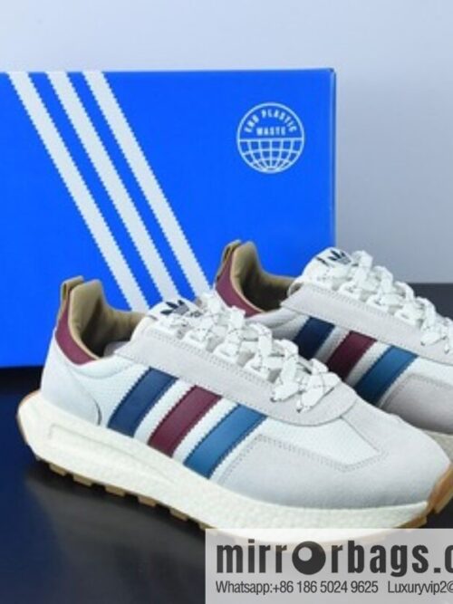 o_1g8nh6qle2lo1tto913ikv149sdh-800x800ewclhsyjo4l74678_20250719065517.jpg Adidas Originals Retropy Boost E5 series Vintage racing prototype generation \"leather (fabric) light gray dark blue burgundy\" sneakers GW1635