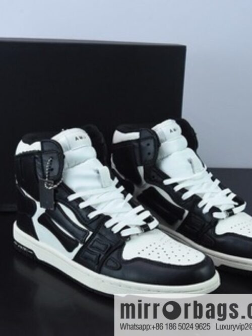 G03H4 AMIRI 21SS SKEL-TOP high top sneakers