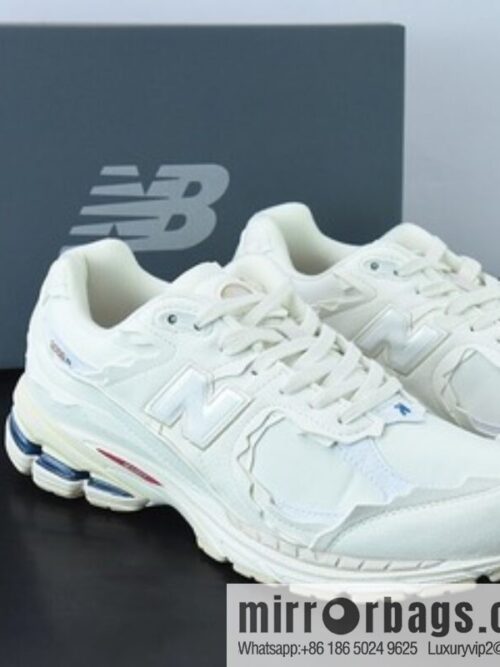 o_1g9rlvu7t1qmr18i213210bvnmd3t-800x800wi25uj5abig71908_20250719062236.jpg New Balance \"Refined Pack\" Sea Salt White 2002 series Vintage casual running shoes, pure original version Official item number: M2002RDC