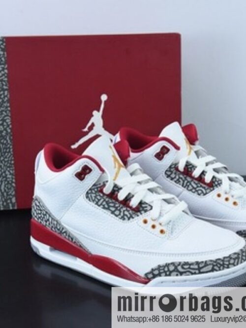 o_1g9u6ac6m3gsonhkf3vm0l9jfp-1-800x800xtbi3xnjenj71820_20250719062143.jpg L00H6 Pure Original Air Jordan 3 Retro \"Cardinal Red\" Baijiu Red, Cardinal Men\'s sneakers CT8532-126
