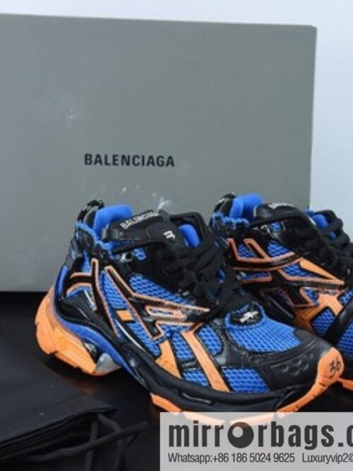o_1gbka7hjv155l18tgdan1b38621148-800x800covcvfgcayk67075_20250719021624.jpg Runner /Balenciaga Balenciaga Runner sneakers black and blue orange, item number: 677402W2RB11120