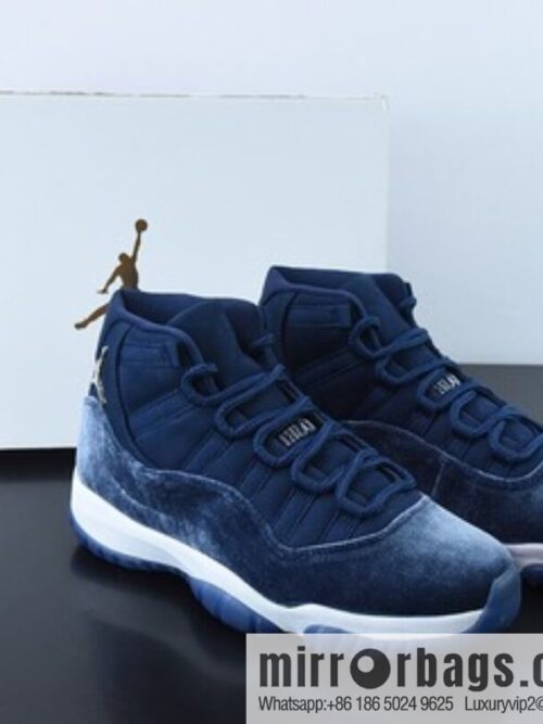 o_1gbpc2a8n128e1gn7juqcgo17ecb-800x800ehlo2dmoers65434_20250719015332.jpg Air Jordan 11 Velvet \"Midnight Navy\" AJ11 Joe 11 corduroy midnight blue high-top Unisex The same basketball shoe, item number AR0715-441