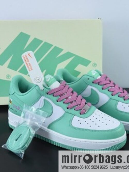 o_1gc6bmok11lrv3tvbih1gkev747e-800x800joqvf1g2wnv64961_20250719014912.jpg NIke Air Force 1 \'07 Low \"Tiffany - Dior Co-branded\" Air Force One Low Top Casual Sneakers, Item Number: BS8871-104