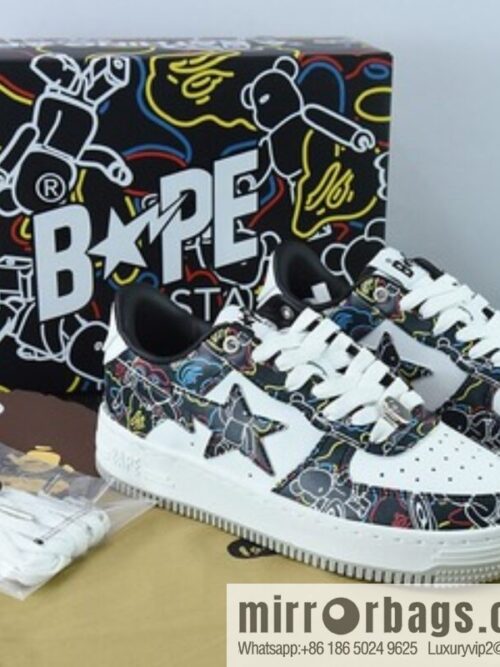 o_1gdse7h4f12or10pa19ds3lsu301a-800x80045zaqvpboev60308_20250719004958.jpg Medicom Toy Exhibition x Bape STA \"BE@RCAMO\" Violent Bear Joint Unisex Same sneakers