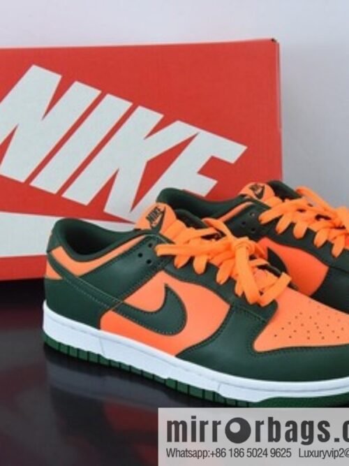 o_1gfsqe737d6d1rmbpmnpis3hpt-800x800tiraksmup0b55435_20250718234932.jpg Nk SB Dunk Low \"Miami Hurricanes\" orange green SB low-top casual shoes, item number: DD1391-300