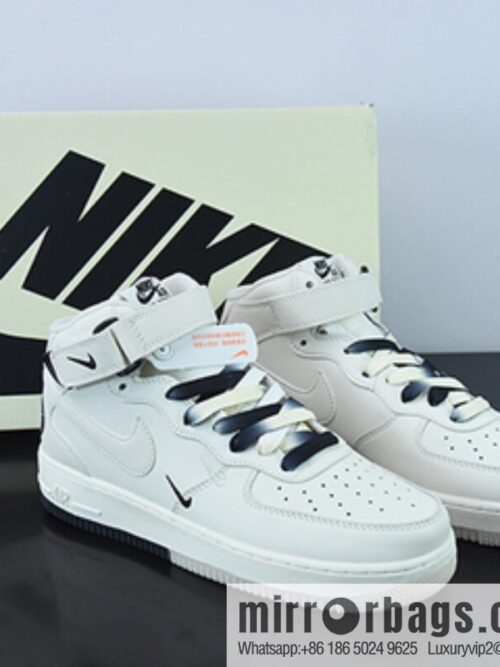 o_1gg1v9287bf01rmt4uk12ck1hb6ar-800x800srgfzer05ol53601_20250718232548.jpg Air Force 1 \'07 Mid series marked white and black small hook, Air Force One Zhongbang NT2969-013