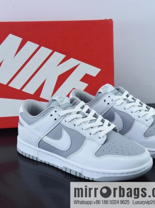 wsxc1668341112633_4-800x800b1vbuvst44250622_20250718221137.jpg Nike Dunk Low Nike Gray White Low Top Vintage Casual Board Shoes DJ6188-003