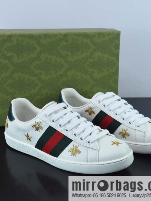 wsxc1668426861873_4-800x800z5nokytv3xx50468_20250718042941.jpg Gucci Gucci white shoes series, classic little bee low-top casual board shoes