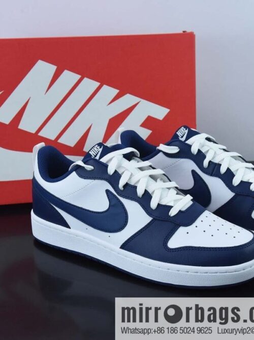 wsxc1668426866994_4-800x800nday10obe4o50435_20250718042917.jpg Nike Court Borough Low 2 (GS) blue and white, Korean original low-top casual board shoes, private order, item number: BQ5448 107