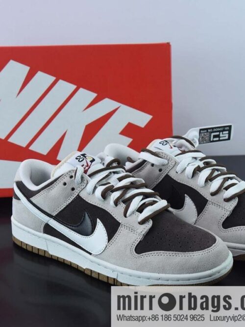 wsxc1668426887462_4-800x800h3kxa5ooep550336_20250718042806.jpg Frame Skate x Nike SB Dunk Low \"Habibi\" white and black double hook, dunk series Vintage low-top casual sports skateboard shoes. Item number: DD9457 105