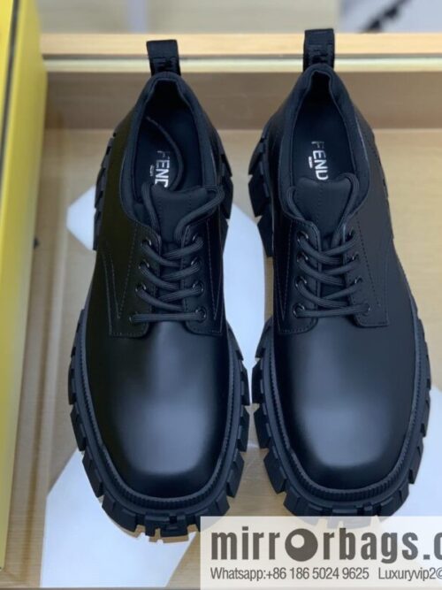 wsxc1668686607448_0-800x800mymfyhvepsb48893_20250718040506.jpg Fendi, using black leather (fabric) to make new men\'s leather shoes