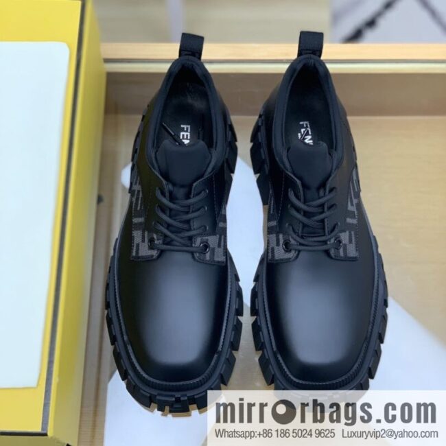 wsxc1668686609527_0-800x8003xzukhtgabz48882_20250718040459.jpg Fendi, using black leather (fabric) to make new men\'s leather shoes