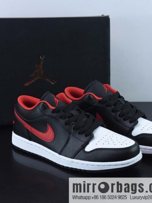 wsxc1668775074872_4-800x800rwrhpcgx1vw48684_20250718040228.jpg Air Jordan 1 Low \"White Toe\" AJ1 Joe 1 Small black and red toes, low-top basketball shoes 553558-063