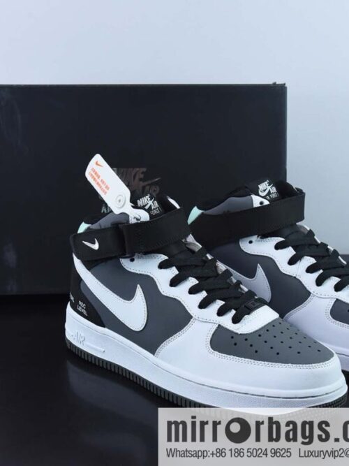 wsxc1668948127539_4-800x800zxdhjyd4jqh48497_20250718040007.jpg NK Air Force 1 \'07 Mid \"Camcorder\" black and white gray, camera, Air Force One mid-top casual sneakers, item number CN6863-502