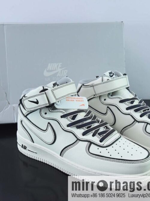 wsxc1668948134567_4-800x800otrgf0xpui548486_20250718035959.jpg NK Air Force 1 \'07 Mid Laser Beige 3M Reflective Medium Help Casual Sports Board Shoes, Item Number: AQ2898-008