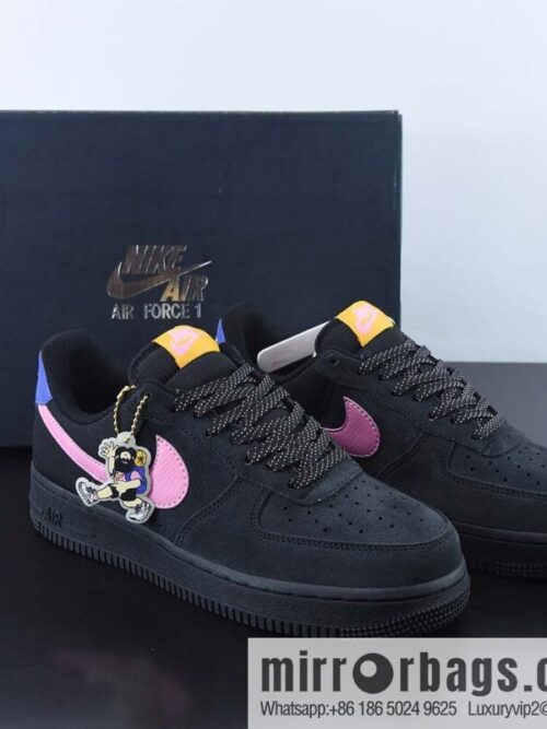 wsxc1669028671787_4-800x800bqd1wnsi5zp48354_20250718035820.jpg NIKE Air Force 1 \'07 black powder joint name, joint name Air Force No. 1 low-top sports and leisure board shoes, item number: CD0887-001