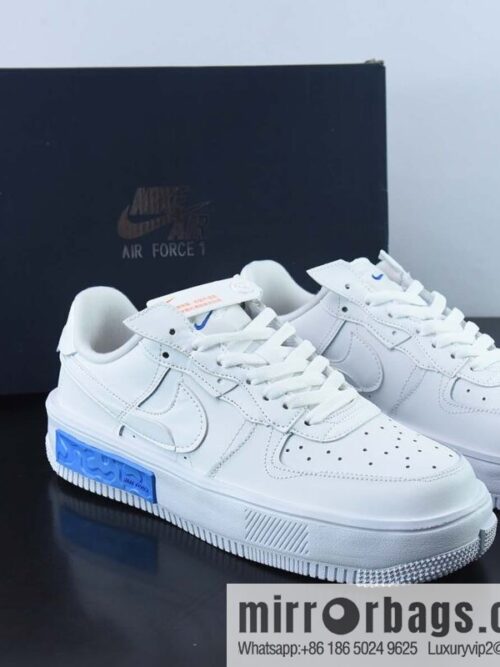 wsxc1669028676241_4-800x800cip0l30owsm48332_20250718035804.jpg Air Force 1 Fontanka white and blue, deconstructed sea salt low-top casual board shoes, official item number: DH1290-101