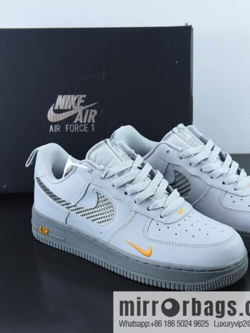 wsxc1669459517788_4-800x800dtjn5j2ragq46122_20250718033006.jpg Nike Air Force 1 Low black and gray, yellow hook, Air Force No. 1 low-top sports and leisure board shoes, item number: DR0155-001