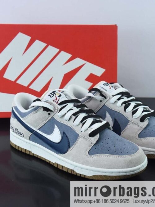wsxc1669638093452_4-800x800gj3ew31huih45649_20250718032408.jpg Nike Dunk Low SE \"85\" double hook 🎄 Christmas gray orchid, Santa Claus graffiti low-top casual board shoes, item number: DO9457 109