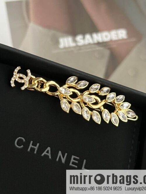 New ☑️ Chanel double c gold wheat ear hairpin hairpin